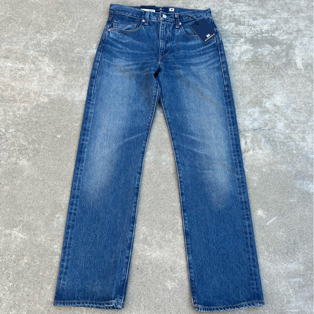 NWT Levi’s Blue Tab Anchor Relaxed Japanese Selvedge Men’s Jeans